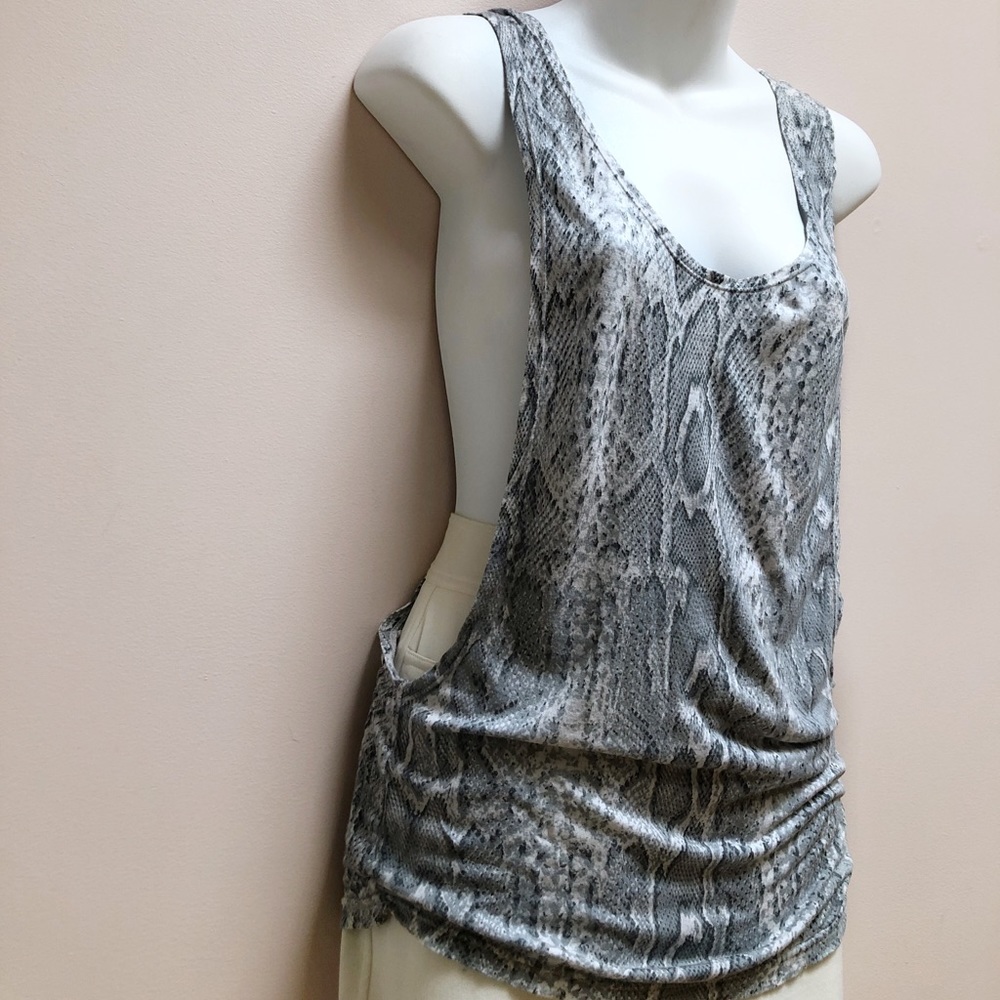 Maurie & Eve snakeskin muscle tee